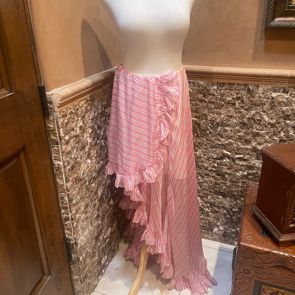 Caroline Constas High Low Skirt